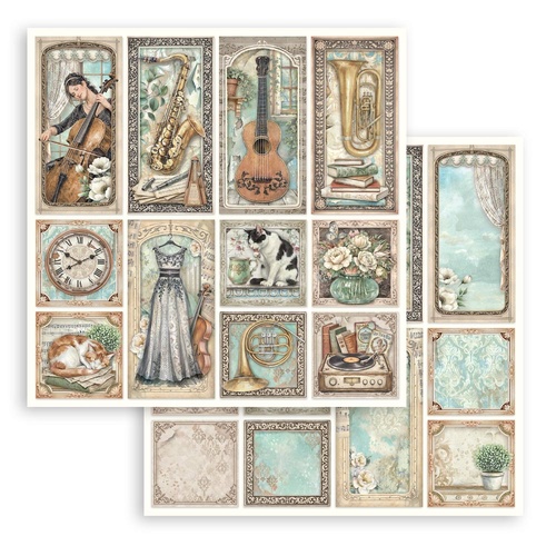 Stamperia - Symphony - Mixed Cards