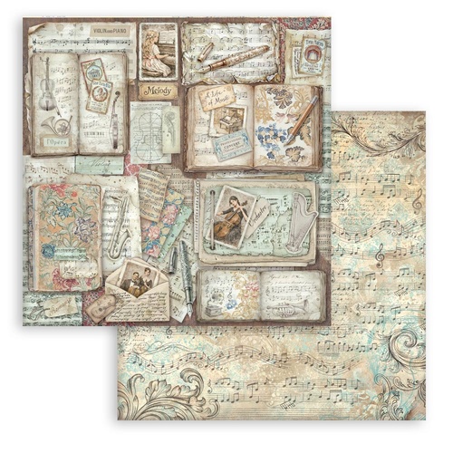 Stamperia - Symphony - Books