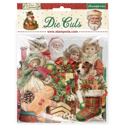 Stamperia - Classic Christmas - Die Cuts