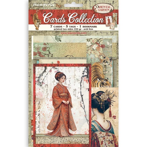 Stamperia - Oriental Garden - Cards Collection