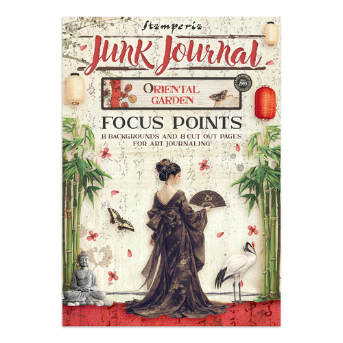 Stamperia - Oriental Garden - Junk Journal Focus Points A5