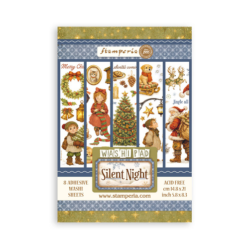 Stamperia - Silent Night - A5 Washi Pad