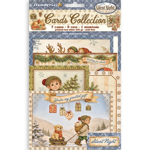 Stamperia - Silent Night - Cards Collection