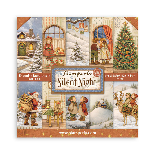 Stamperia - Silent Night - 12x12 Paper Pad