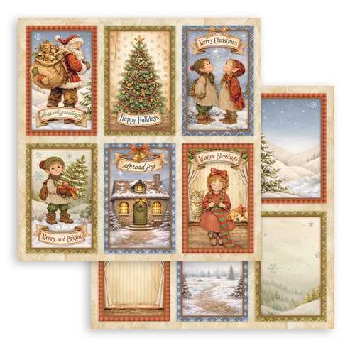Stamperia - Silent Night - 6 Cards
