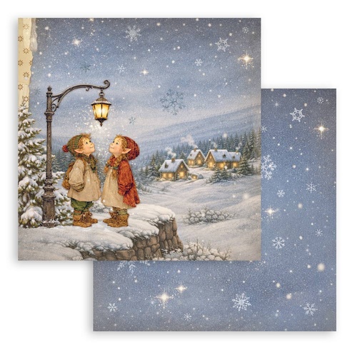Stamperia - Silent Night - Street Lamp