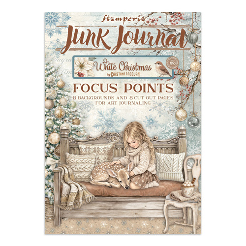 Stamperia - White Christmas - Junk Journal Focus Points A5