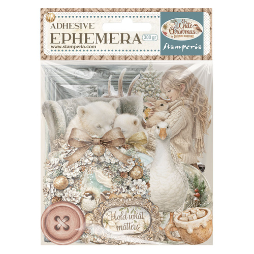Stamperia - White Christmas - Ephemera