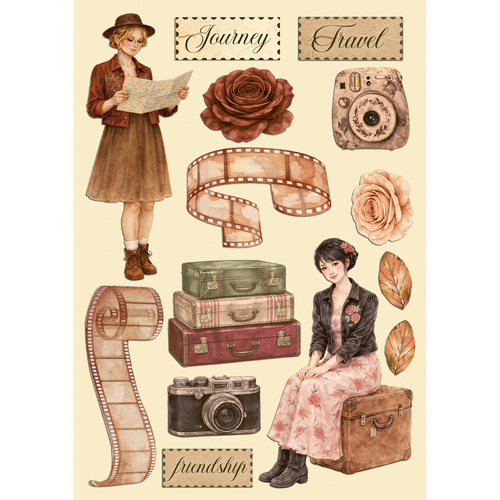 Stamperia - Our Way - A5 Wooden Shapes