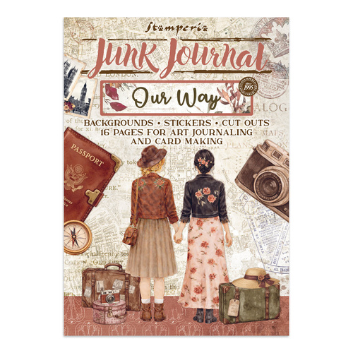 Stamperia - Our Way - Junk journal stickers, cut-outs, backgrounds