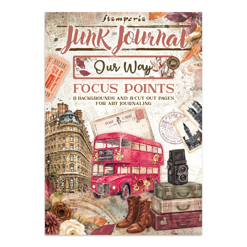 Stamperia - Our Way - Junk Journal Focus Points A5