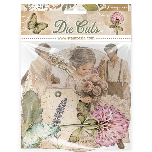 Stamperia - Flowers & Poems - Die Cuts