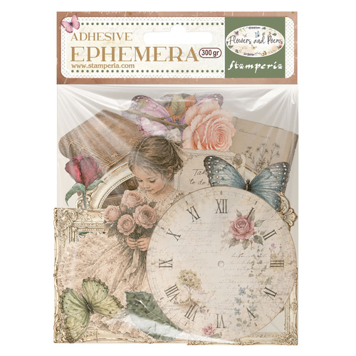 Stamperia - Flowers & Poems - Ephemera