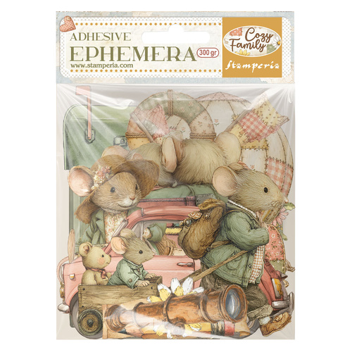 Stamperia - Cozy Family - Ephemera