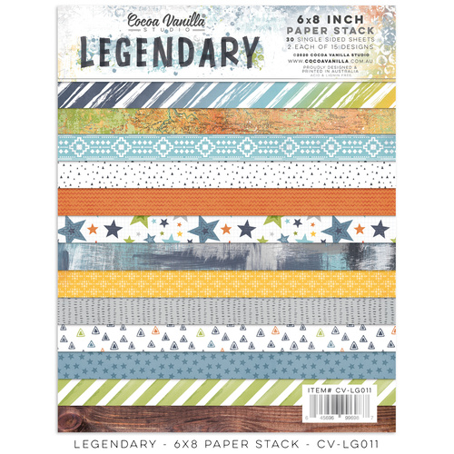 Legendary - 6x8 Paper Stack