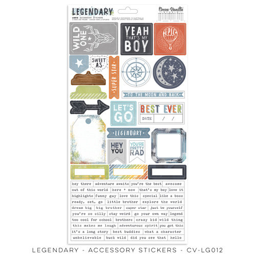 Legendary - Stickers