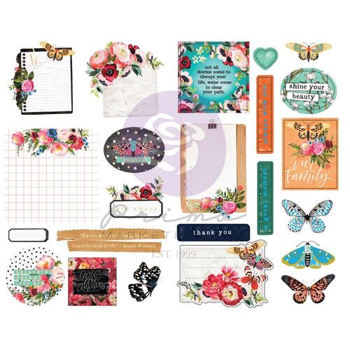 Prima - Painted Floral - Stickers