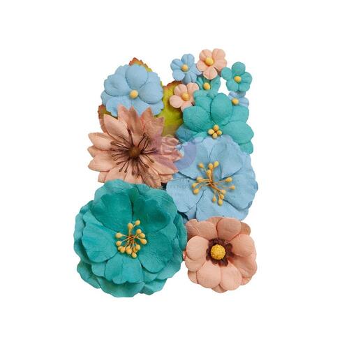 **Prima - Painted Floral Flowers - Serene Beauty
