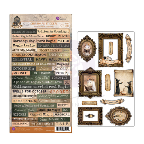 Prima - Made of Magic - Chipboard Stickers