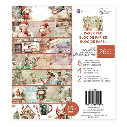 Prima - Twinkle & Treats - 6x6 Paper Pad