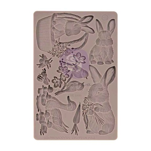 Prima - Among the Wildflowers - Garden Friends Mould 5"X8"