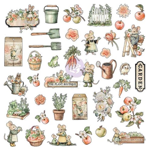 Prima - Homegrown - Ephemera – 78 pcs
