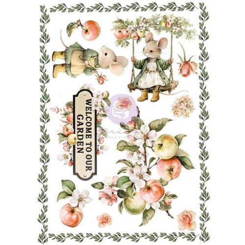 Prima - Homegrown - A4 Transfer – 1 sheet, 8.3″x11.7″