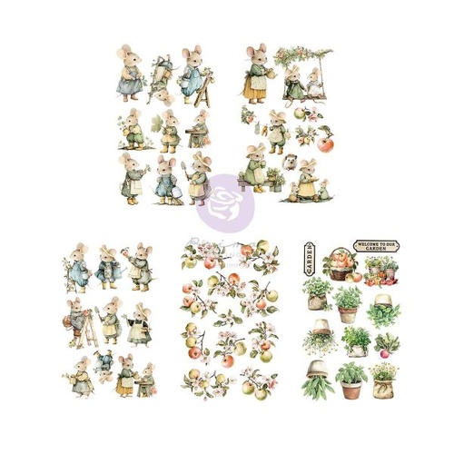 Prima - Homegrown - Stickers – 5 sheets, 5″x8″ sheet size
