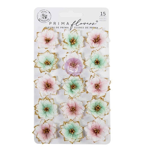 Prima - Christmas Blush Flowers - Snowy Morning