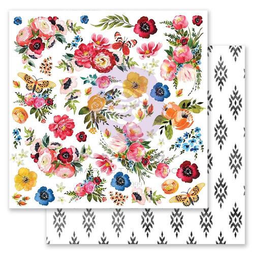 **Prima - Painted Floral - All The Flowers