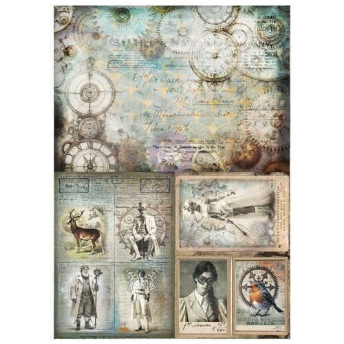 Prima - Steam and Frost - Finnabair A3 Decoupage