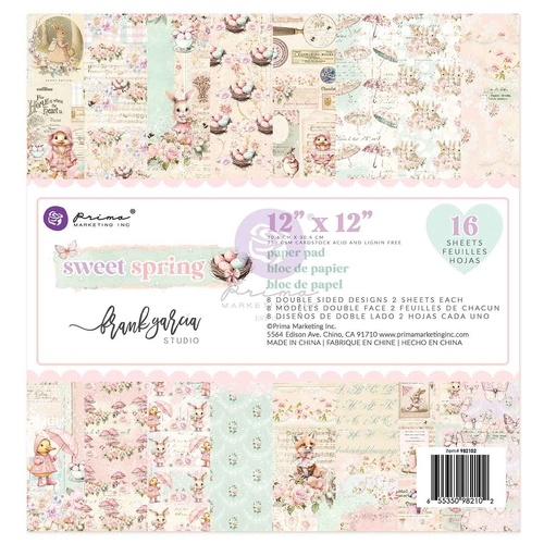 Prima - Sweet Spring - 12x12 Paper Pad