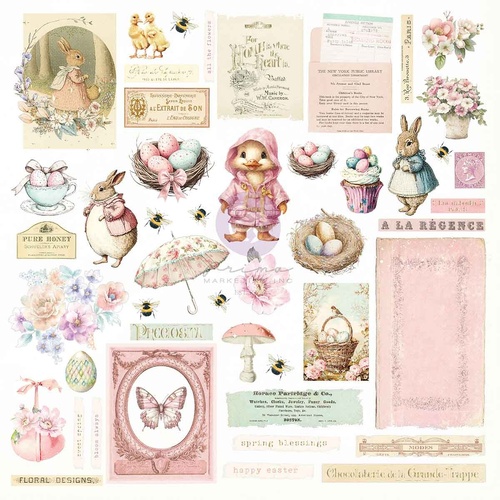 Prima - Sweet Spring - Ephemera 94/Pkg