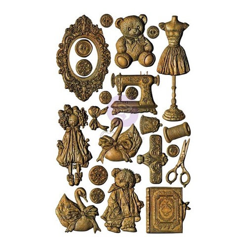 Prima - Buttons & Keepsakes Decor Moulds® – – 1 pc, 5″x8″x8mm