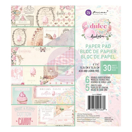 Dulce - 6x6 Paper Pad