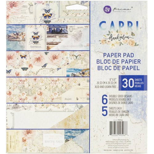 Capri - 8x8 Paper Pad