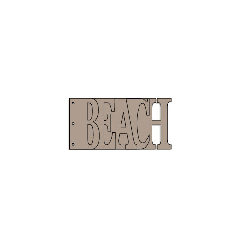 My Word Chipboard - Beach Album