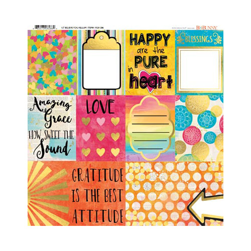 Believe - Foil Vellum