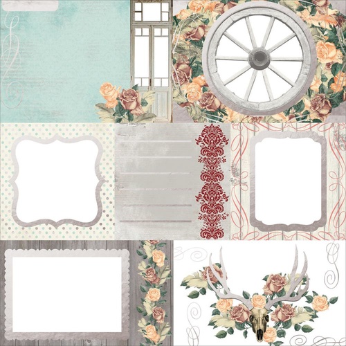 Bella Rosa - Foil Vellum