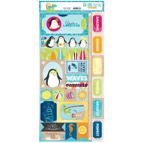 Make a Splash - Cardstock Stickers