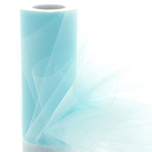 6" Tulle  - Cotton Blue (25yd)