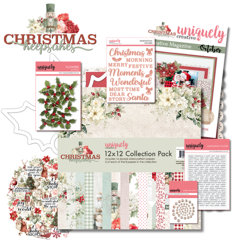 Uniquely Creative - Christmas Keepsakes - Creative Kit