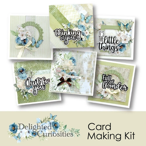 Uniquely Creative - Delighted Curiosities - Card Making Kit