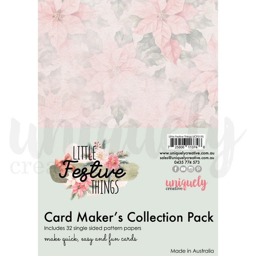 Uniquely Creative - Little Festive Things - Card Makers Collection Pack A5