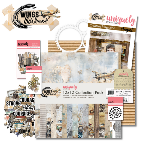 Uniquely Creative - Wings & Wheels - Creative Kit