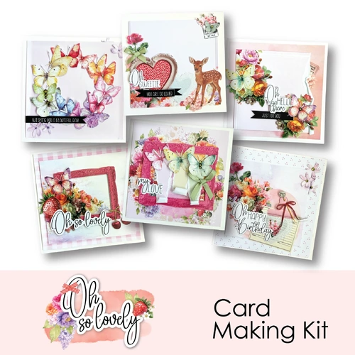 Uniquely Creative - Oh So Lovely - Card Making Kit