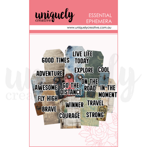 Uniquely Creative - Grunge Tags & Titles - Ephemera