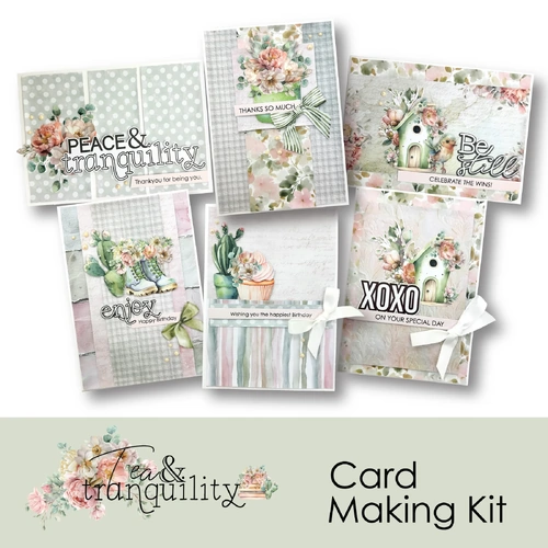 Uniquely Creative - Tea & Tranquility - Card Making Kit