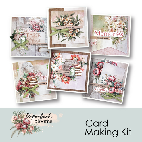 Uniquely Creative - Paperbark Blooms - Card Making Kit