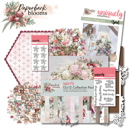 Uniquely Creative - Paperbark Blooms - Creative Kit